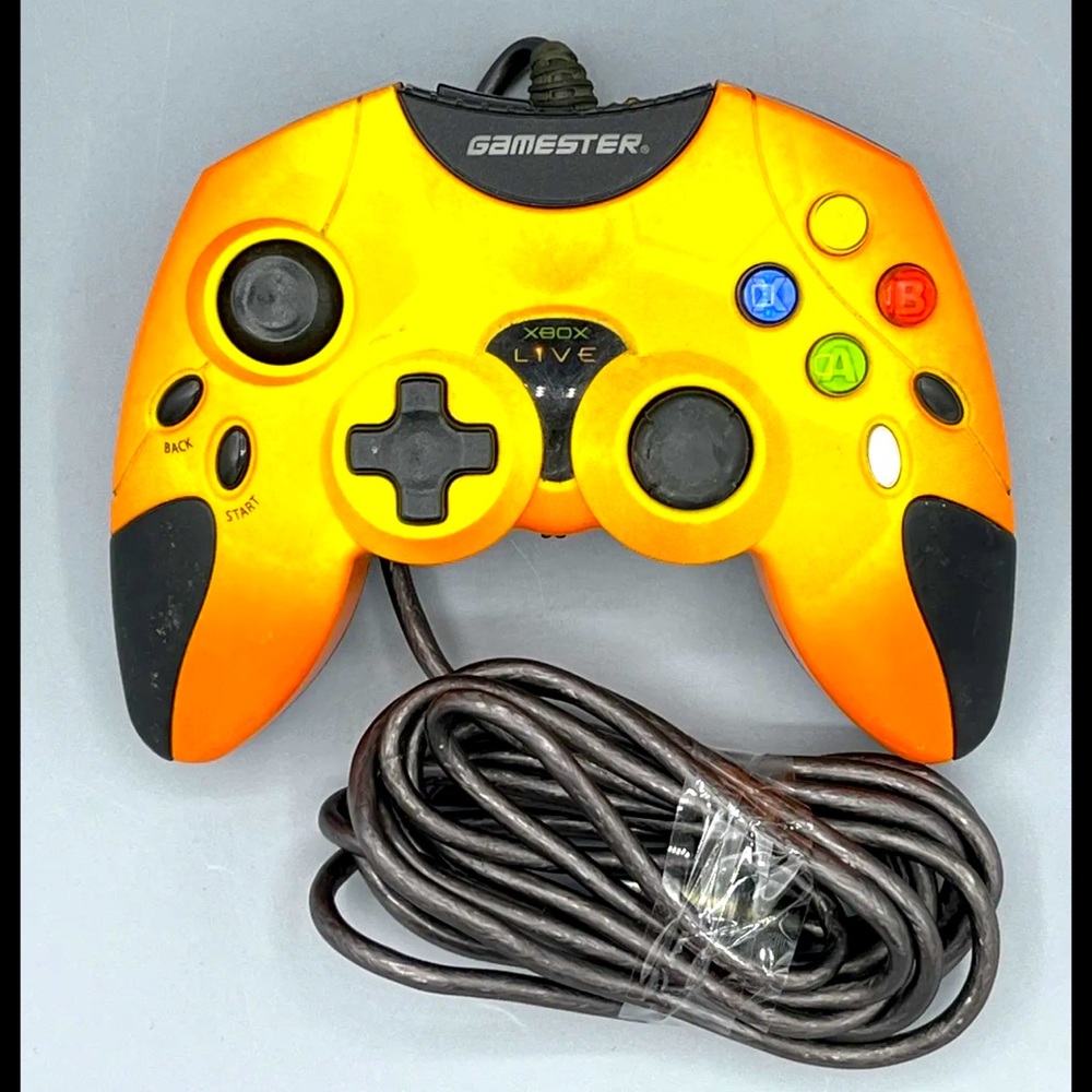 GAMESTER XBOX ORIGINAL Radica ORANGE PHOENIX CONTROLLER